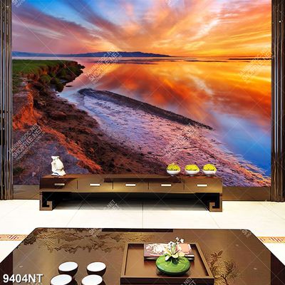 Tranh bầu trời vàng rực 9404NT