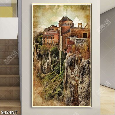 Tranh lâu đài cổ 9424NT