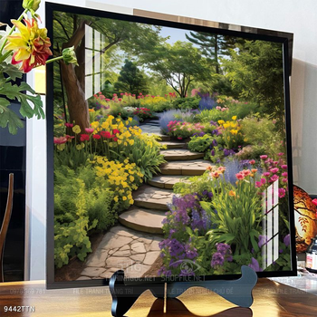 Tranh phong thủy phong cảnh thác nước thiên nhiên