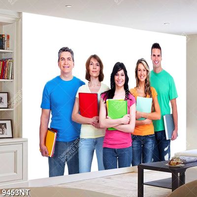 Tranh nhân viên làm việc 9453NT