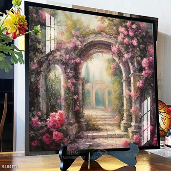 Tranh phong thủy nước non tuyệt đẹp