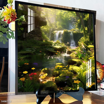 Tranh phong thủy sơn thủy đẹp