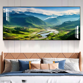 Tranh treo phòng khách theo phong thủy