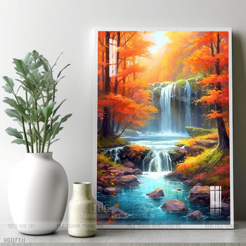 Tranh phong thủy sơn thủy hữu tình