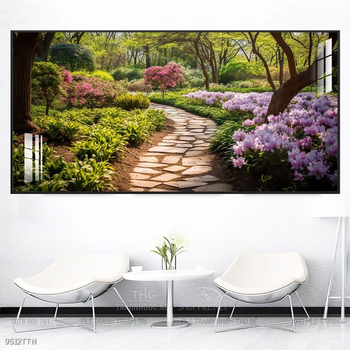 Tranh phong thủy nước non tuyệt đẹp