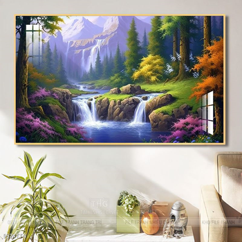 Tranh phong thủy sơn thủy hữu tình