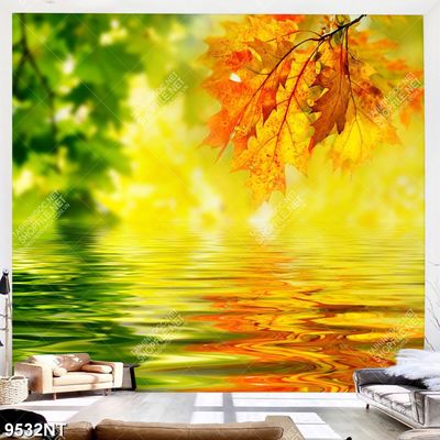 Tranh mùa thu lá vàng 9532NT