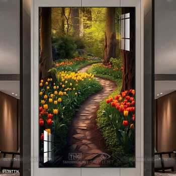 Tranh phong thủy sơn thủy đẹp