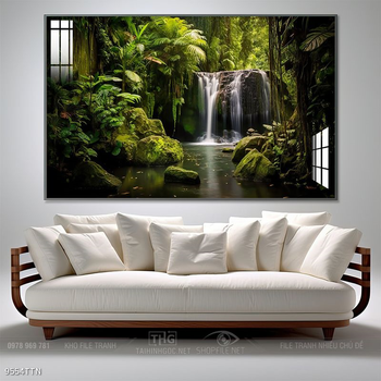 Tranh phong thủy sơn thủy hữu tình