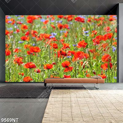 Tranh vườn hoa nở 9569NT