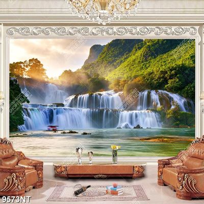 Tranh thác nước hùng vỹ 9573NT