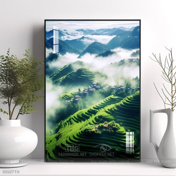 Tranh phong thủy treo trang trí phòng khách