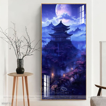 Tranh phong thủy sơn thủy đẹp