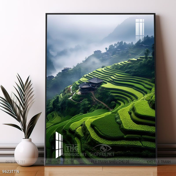 Tranh treo phòng khách theo phong thủy