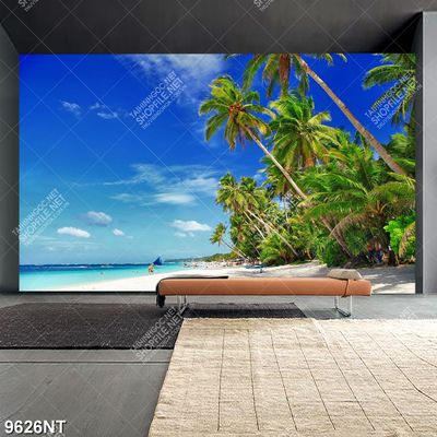Tranh bãi biển đẹp 9626NT