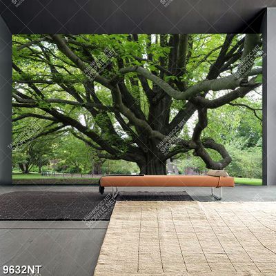 Tranh cây cổ thụ