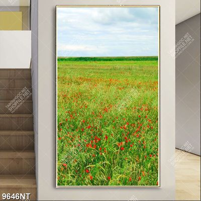 Tranh cánh đồng hoa 9646NT