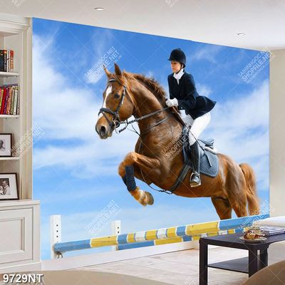 Tranh cô gái cưỡi ngựa