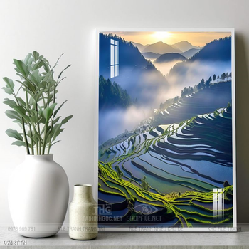 Tranh phong thủy treo trang trí phòng khách