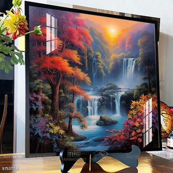 Tranh phong thủy treo trang trí phòng khách