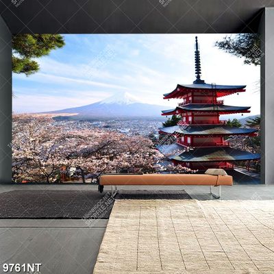 Tranh sứ sở hoa anh đào 9761NT