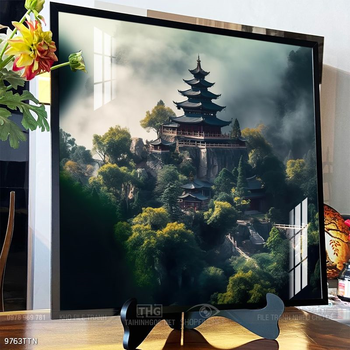 Tranh phong thủy sơn thủy hữu tình