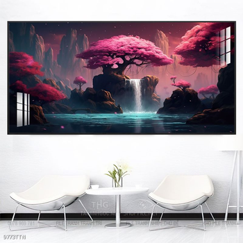 Tranh phong thủy sơn thủy đẹp