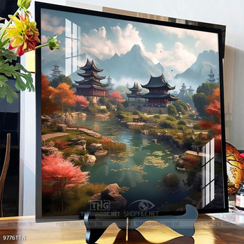 Tranh phong thủy sơn thủy hữu tình