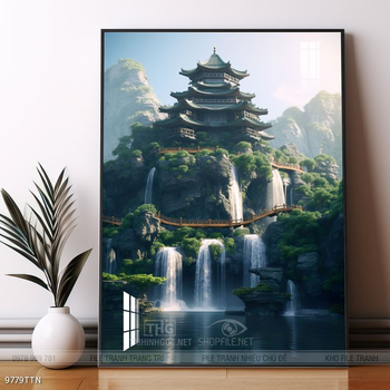 Tranh phong thủy treo trang trí phòng khách