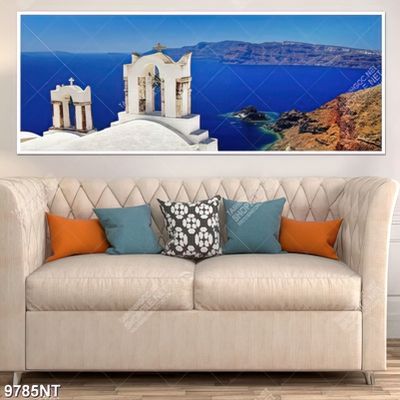 Tranh biển trời mênh mông