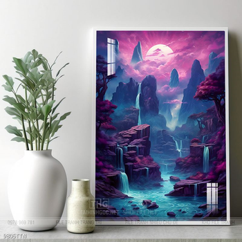 Mẫu tranh phong thủy đẹp và ý nghĩa