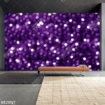 Tranh ánh sáng tím lung linh