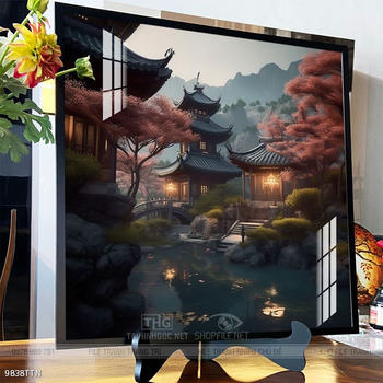 Tranh phong thủy sơn thủy đẹp