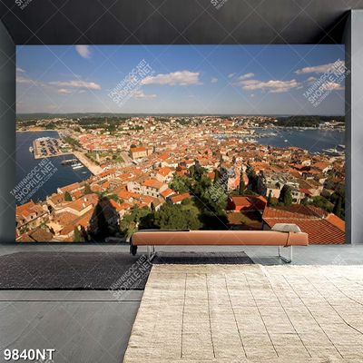 Tranh thành phố biển