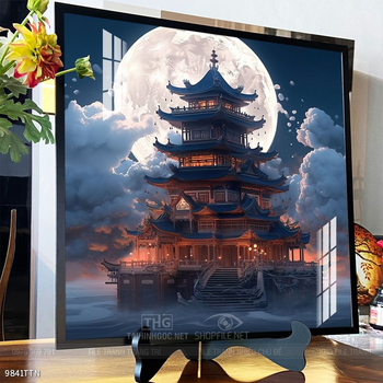 Tranh phong thủy sơn thủy hữu tình