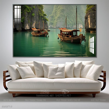 Mẫu tranh phong thủy đẹp và ý nghĩa