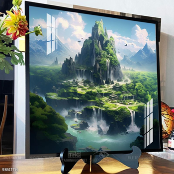 Tranh phong thủy sơn thủy đẹp