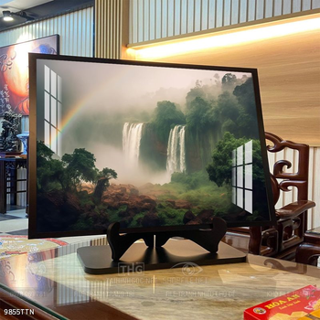 Tranh phong thủy nước non tuyệt đẹp