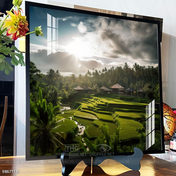 Tranh phong thủy sơn thủy hữu tình