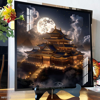 Tranh phong thủy treo trang trí phòng khách