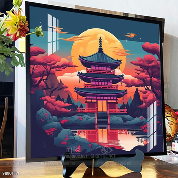 Tranh phong thủy sơn thủy hữu tình