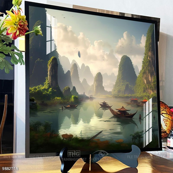 Tranh phong thủy nghệ thuật đẹp nhất