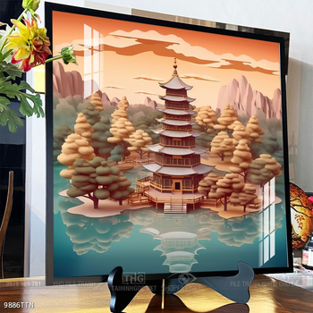 Tranh phong thủy sơn thủy đẹp