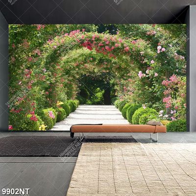 Tranh cánh cổng hoa đẹp