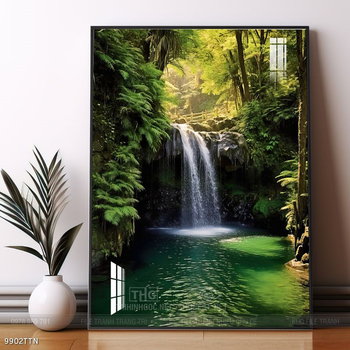 Tranh phong thủy sơn thủy hữu tình