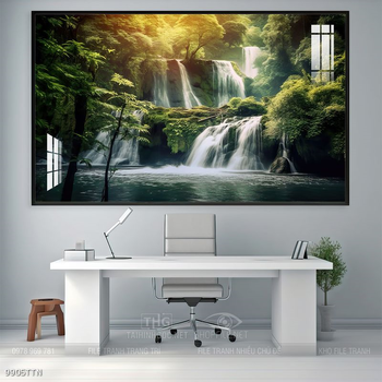 Tranh phong thủy treo trang trí phòng khách