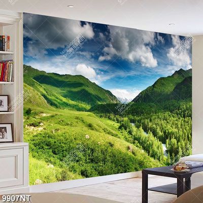 Tranh cánh rừng xanh 9907NT