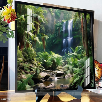 Tranh phong thủy sơn thủy hữu tình