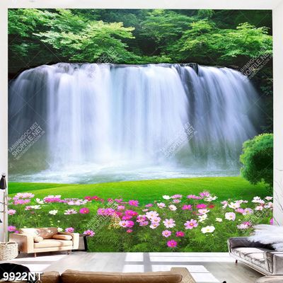 Tranh thác nước đẹp 9922NT