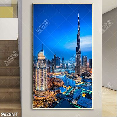 Tranh thành phố phát triển 9929NT